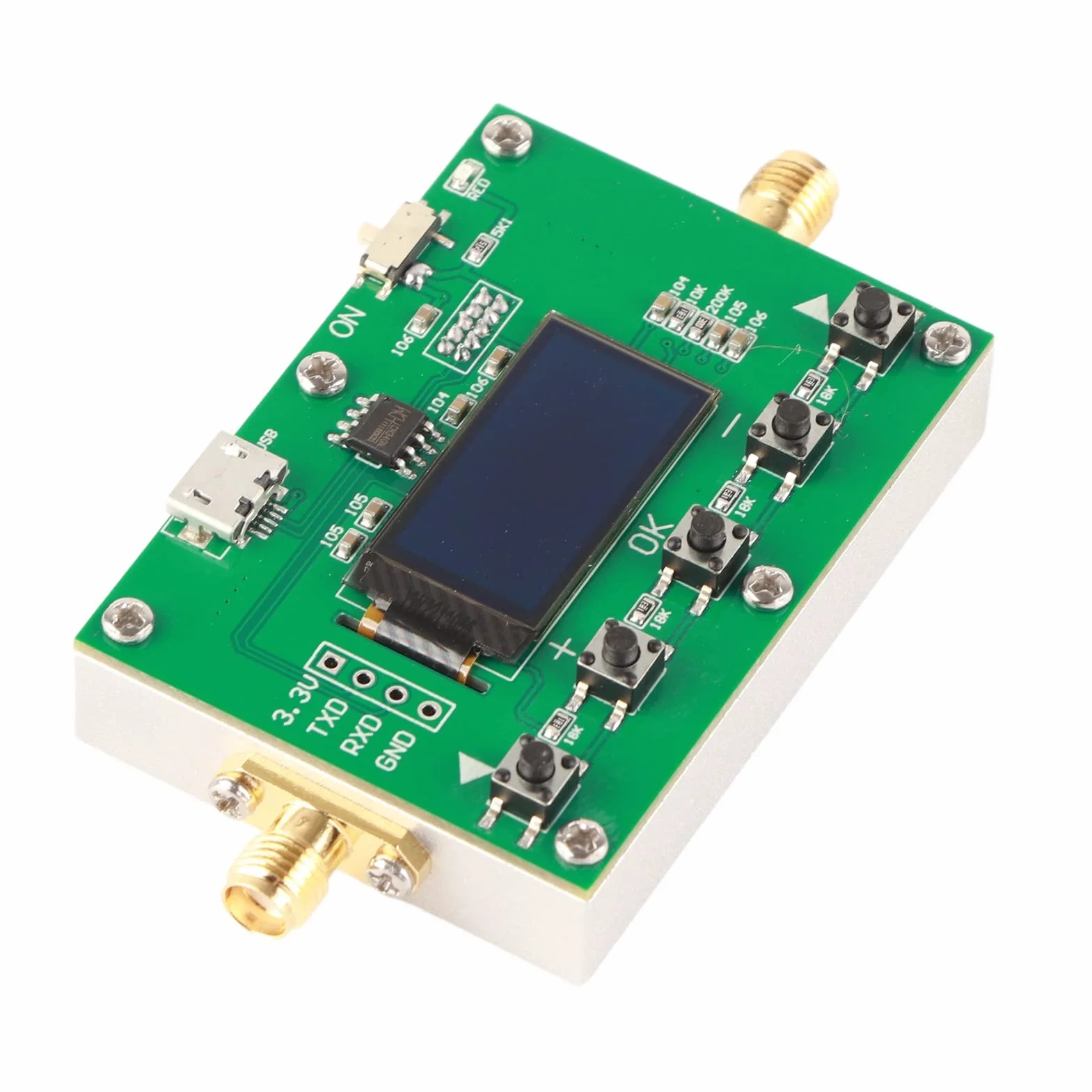 Aramox Modulo Attenuatore Programmabile Digitale PCB per Amplificatore Radio 0-31.75dB LF-6GHz