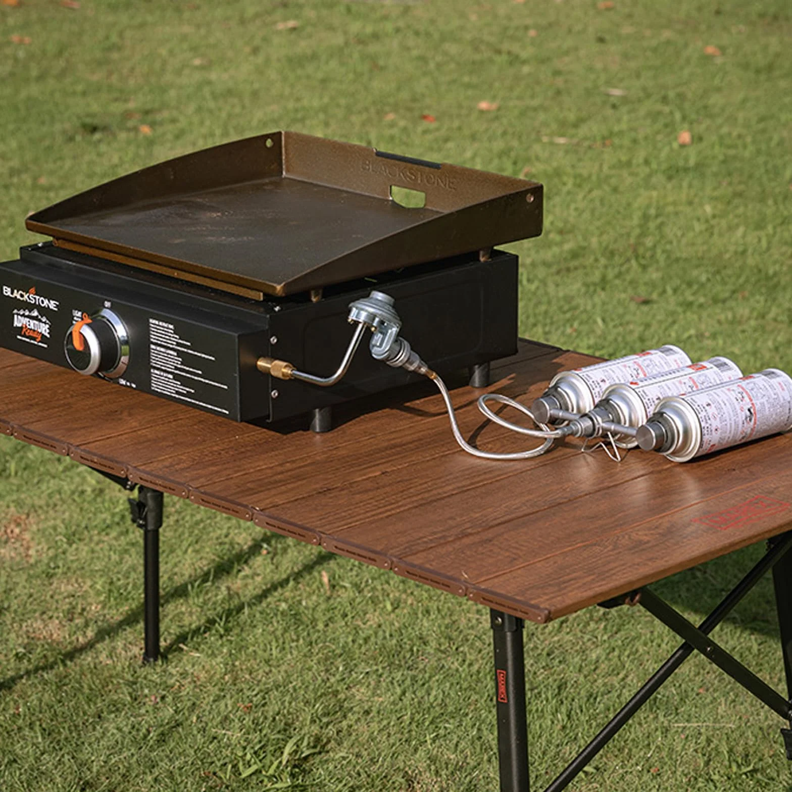 Campingmoon - Adattatore per tubo del gas da campeggio per valvola Lindal EN417 a vite, contenitore e dispositivo da 100 cm