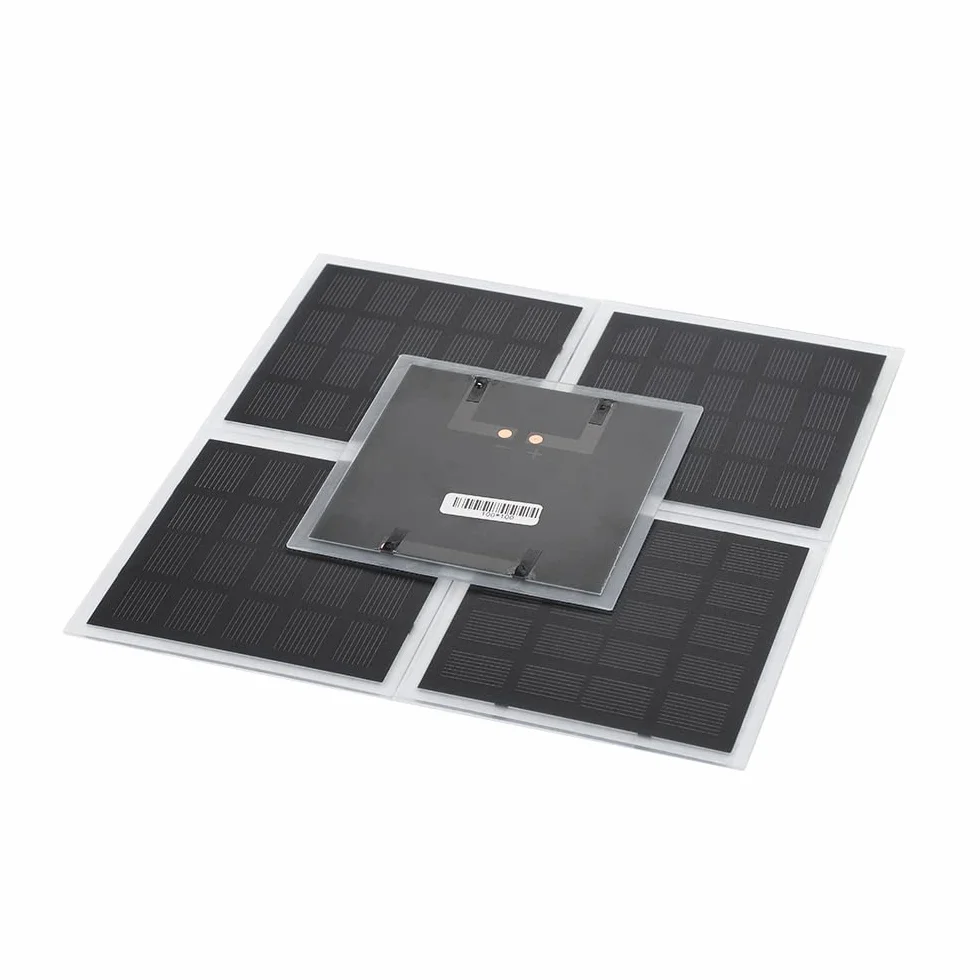 Mini Pannello Solare 5V 1W Celle Solari 3,93" x 3,93" Fotovoltaico Fai Da Te
