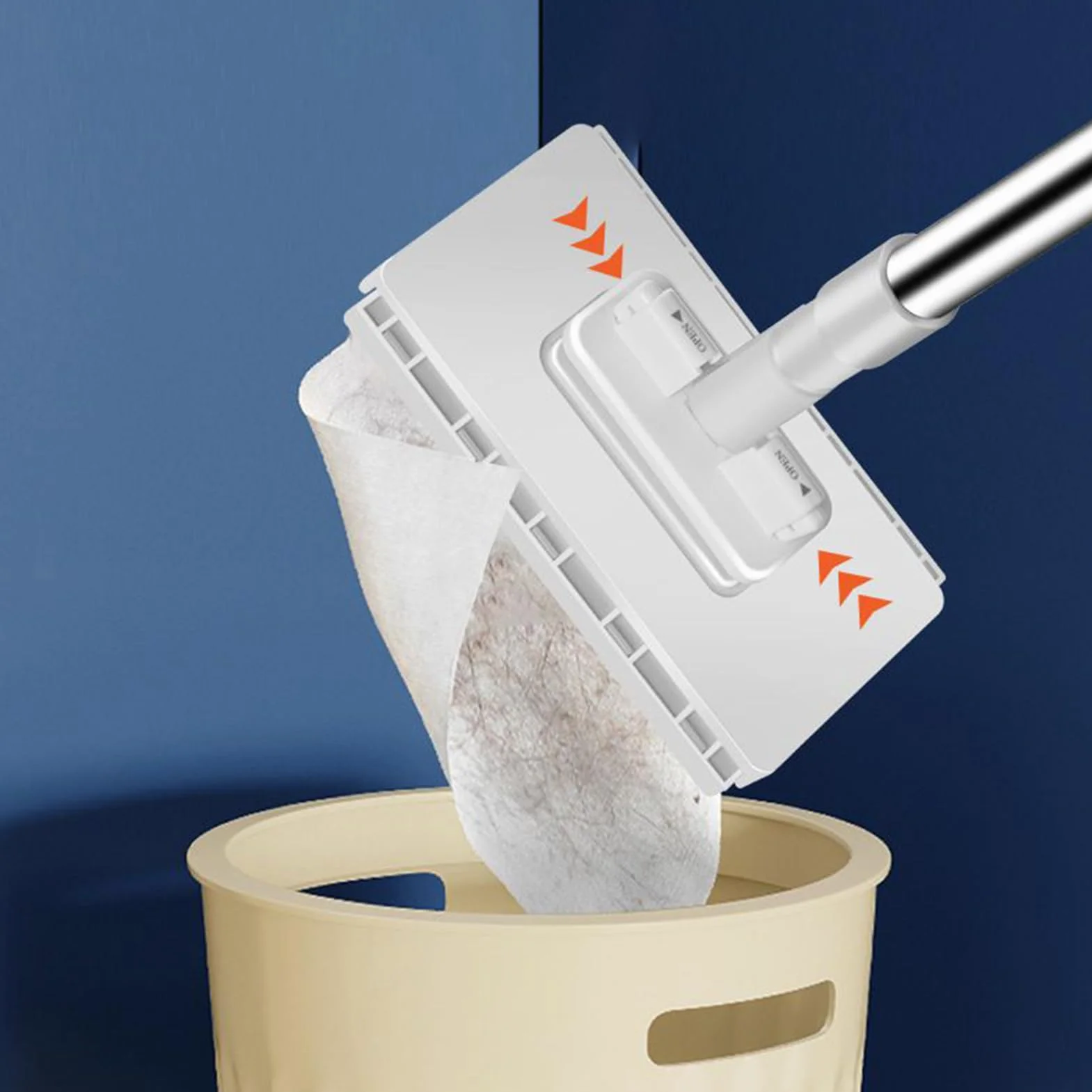 Mano Di Polvere Usa E Getta 100x16x8,5 Cm Con 4 Panni Riutilizzabili