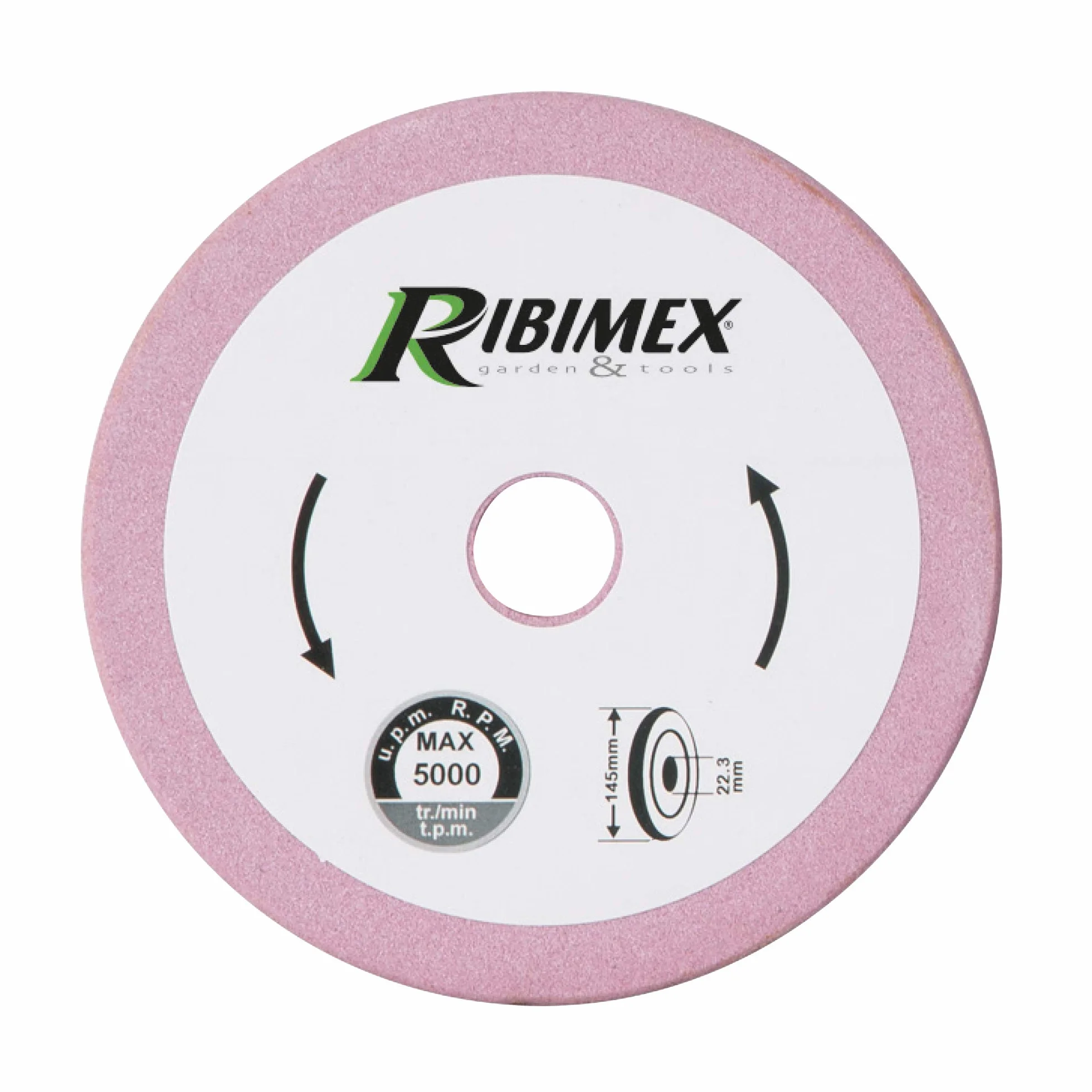 Ribimex PRIM145/45 Mola di Ricambio per PRS660, 145x4.5x22.3 mm, Rosa/Bianco