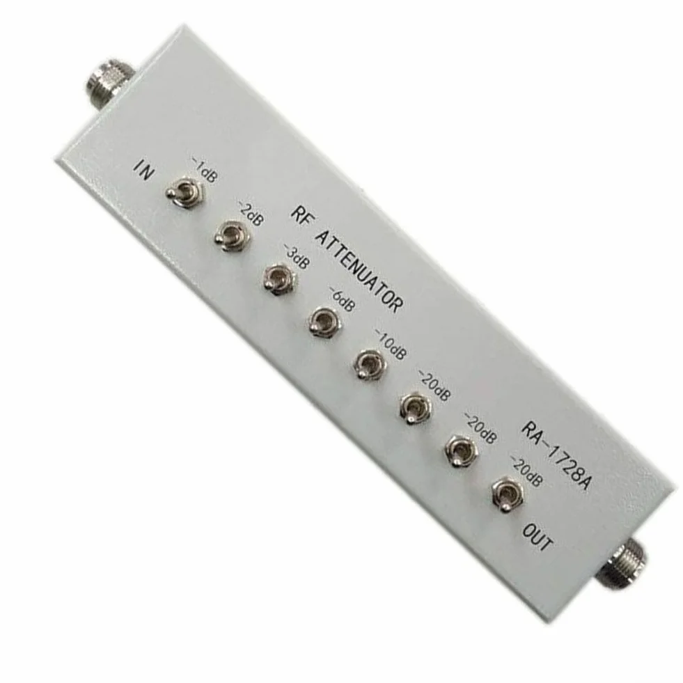 Attenuatore variabile RF 8-Sezione 0-82dB 50 Ohm 1dB Step DC-250MHz Modulo