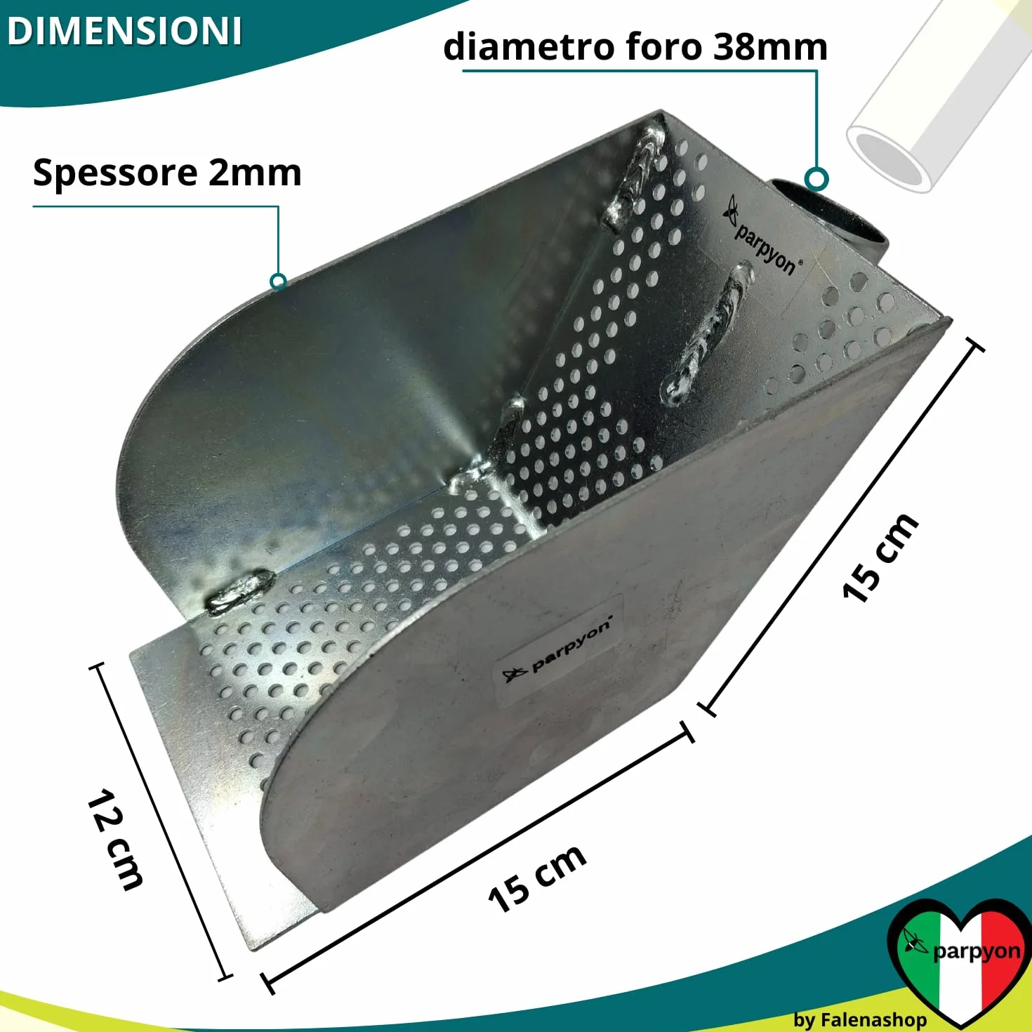 parpyon Paletta per pulizia Tombini in Acciaio Resistente Attrezzi pulizia tubature intasate per canaline canali di scolo otturato (X Tombino)