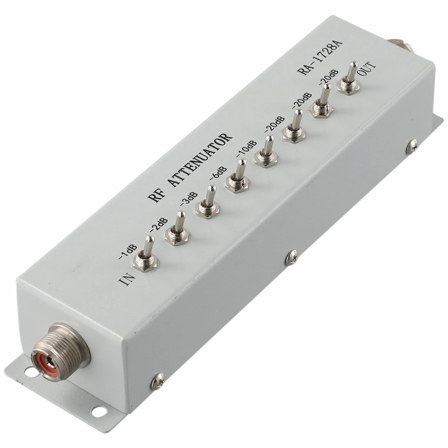 Attenuatore variabile RF 8-Sezione 0-82dB 50 Ohm 1dB Step DC-250MHz Modulo
