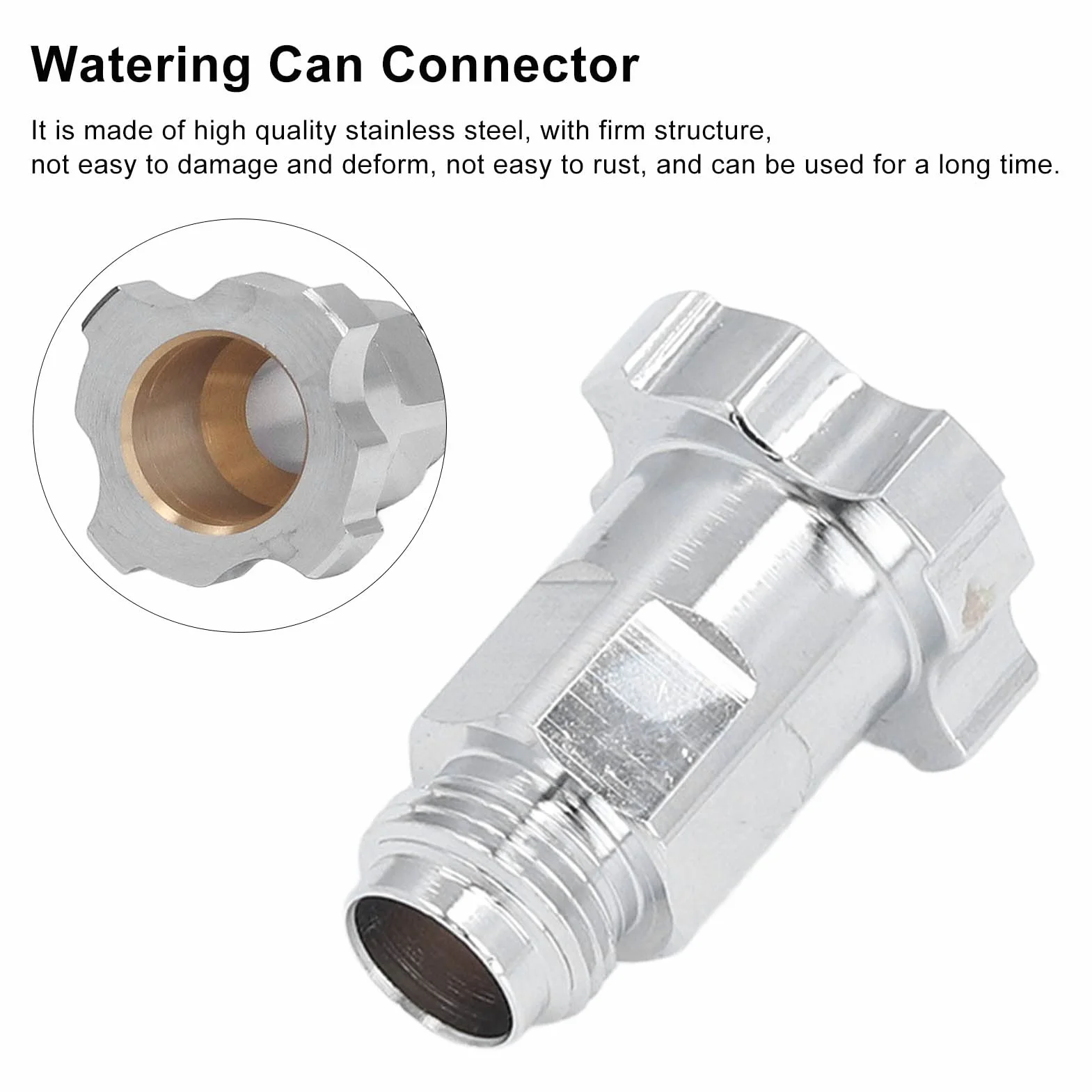 Acciaio Inossidabile Connettore Per Tazza Spray G3/8 Filettatura Esterna