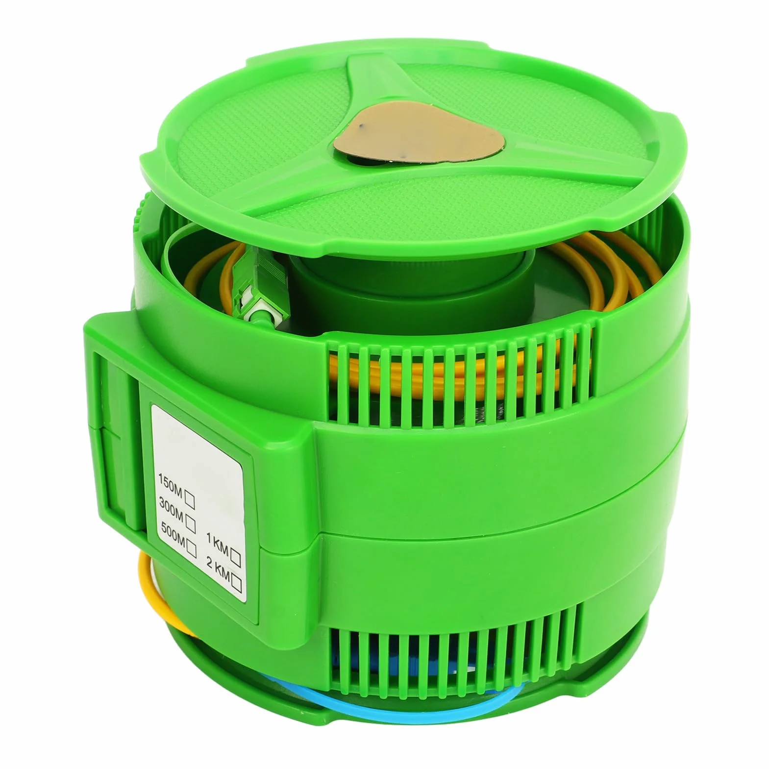 Chrees Cavo Jumper in Fibra Monomodale Cavo di Lancio Compatto SCUPC SCAPC OTDR per Testare le Linee in Fibra Ottica (500M)