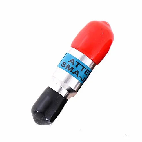 Attenuatore fisso coassiale SMA-JK maschio a femmina RF 2W 6 GHz 50 Ohms Connettori blocco coassiale DC Blocker (20DB)