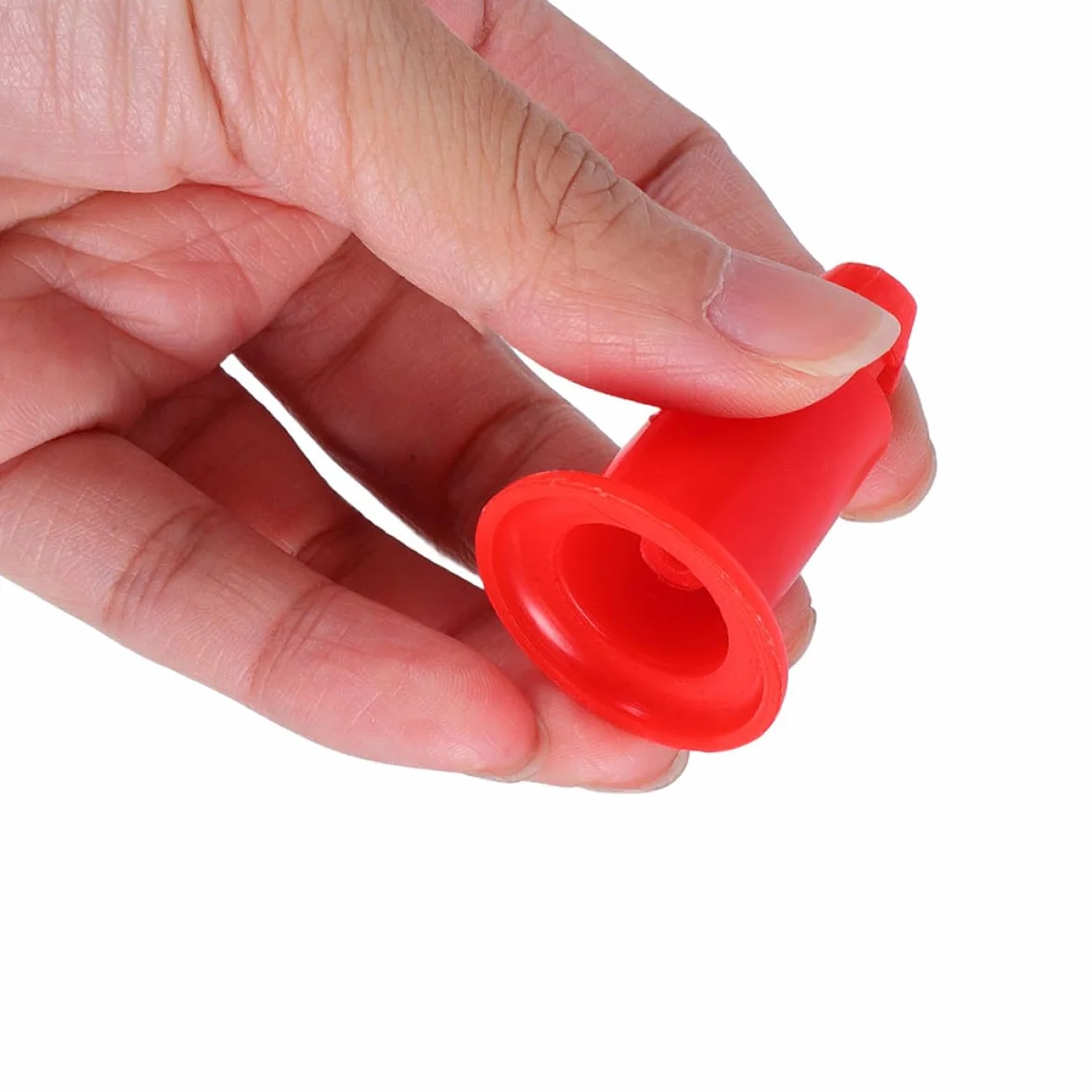 12 Pezzi Piedi in Plastica Rossi per Bilancia Elettronica da Cucina e Magazzino, Supporto Stabile Capacità di Carico Fino a 30 Kg