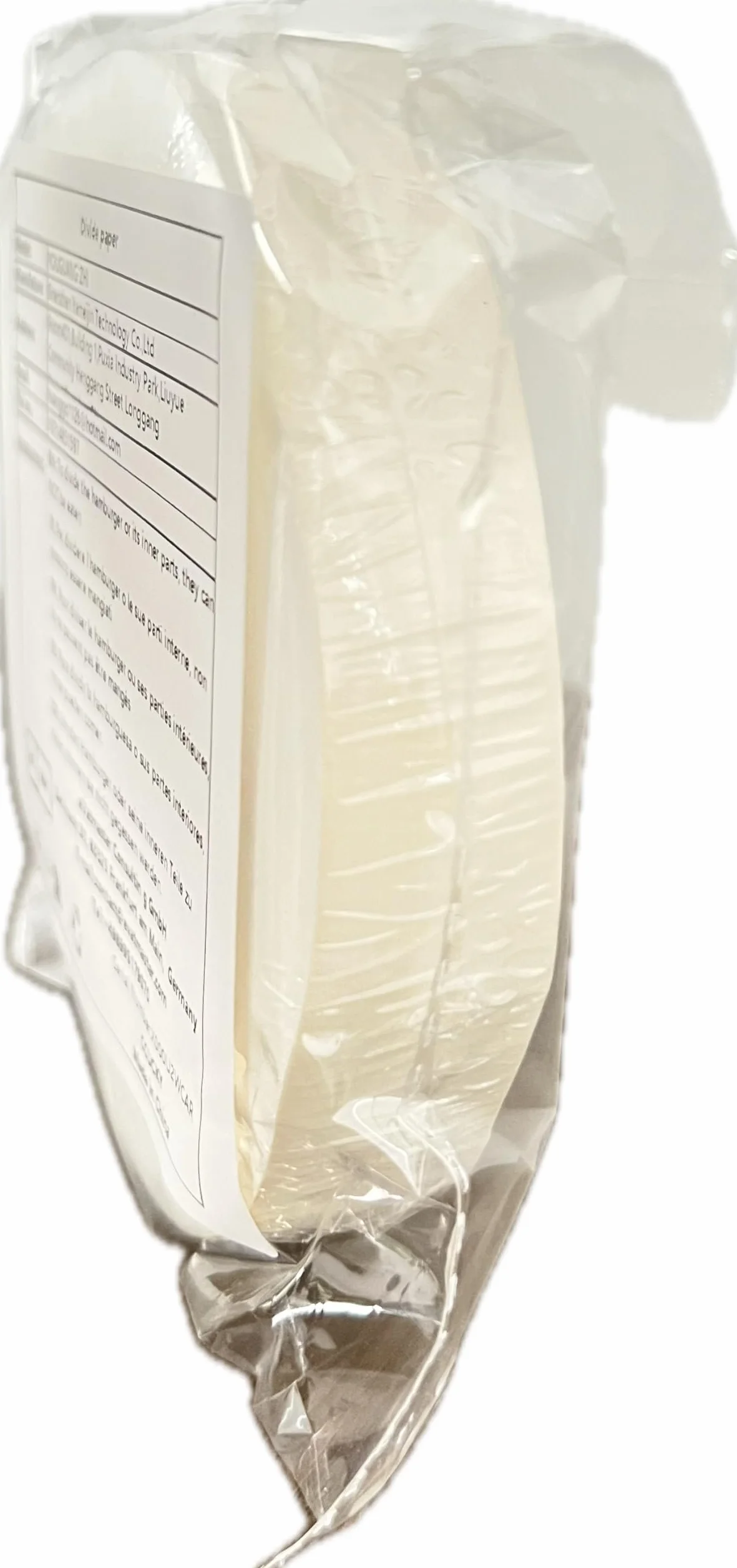 Carta Antiaderenti per Burger Patties 500 Pezzi,Diametro 12.5cm, Divisorio per Polpette di Hamburger,Ideale per Tenere le Polpette in Frigo o Fare Hamburger a Casa