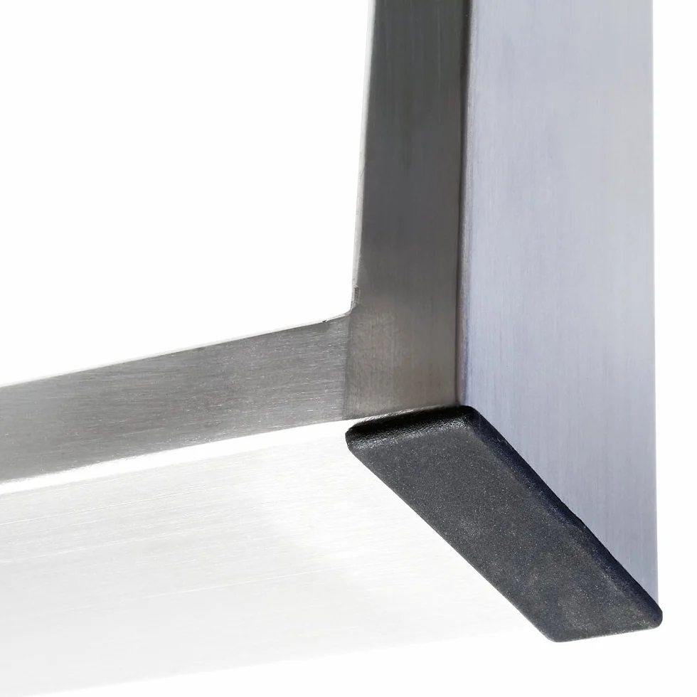 Wiltec Telaio da tavolo 80x73cm in acciaio inox Struttura base per tavolo