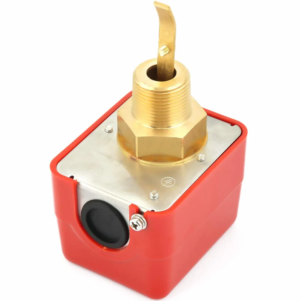 Hyuduo HFS-20 Flussostato dell'acqua in Acciaio Inossidabile 304, Interruttore a Paletta SPDT 3/4, 6-380 V