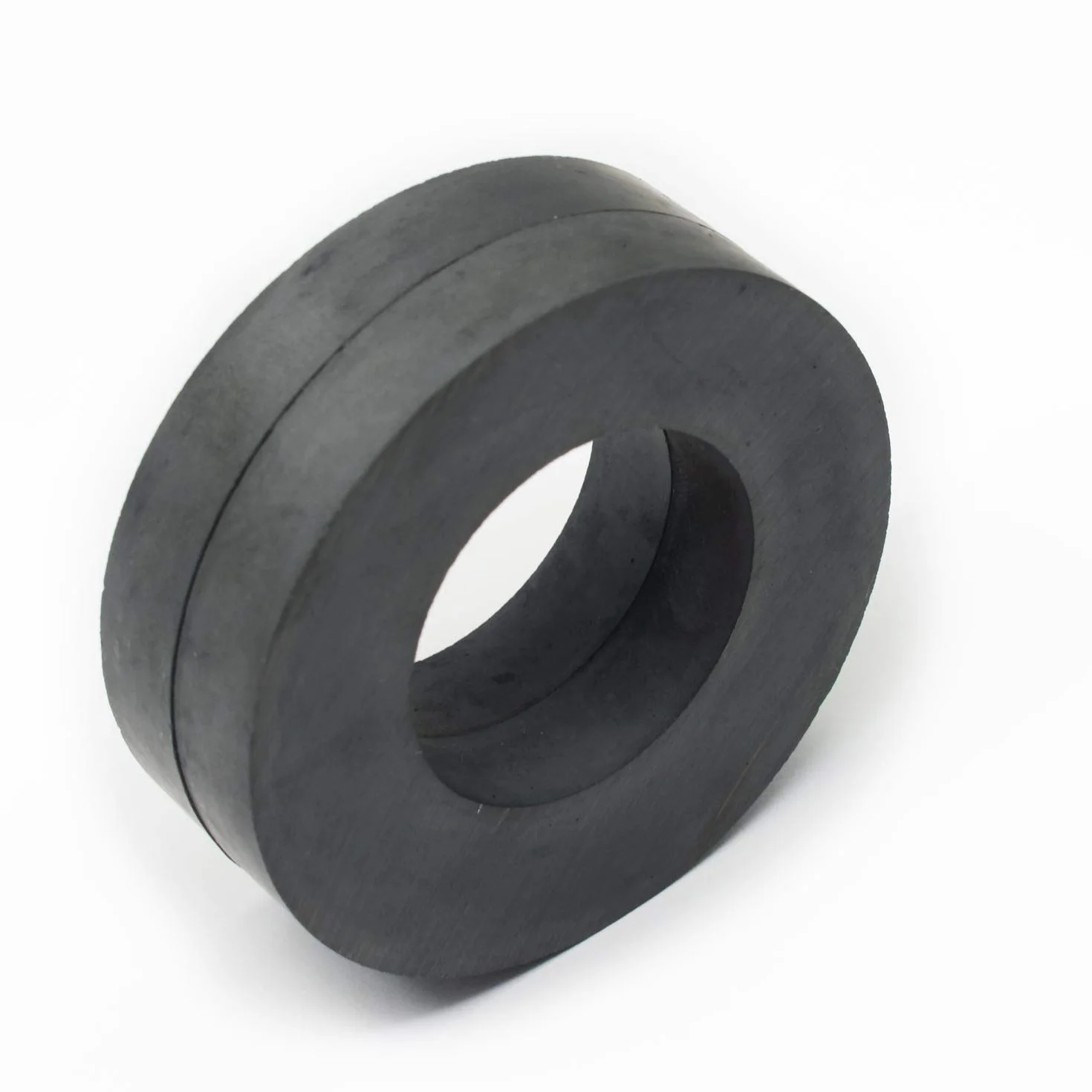 AOMAG Anelli magnetici in ferrite OD60 x ID32 x 10 mm C8 ceramica confezione da 2 pezzi