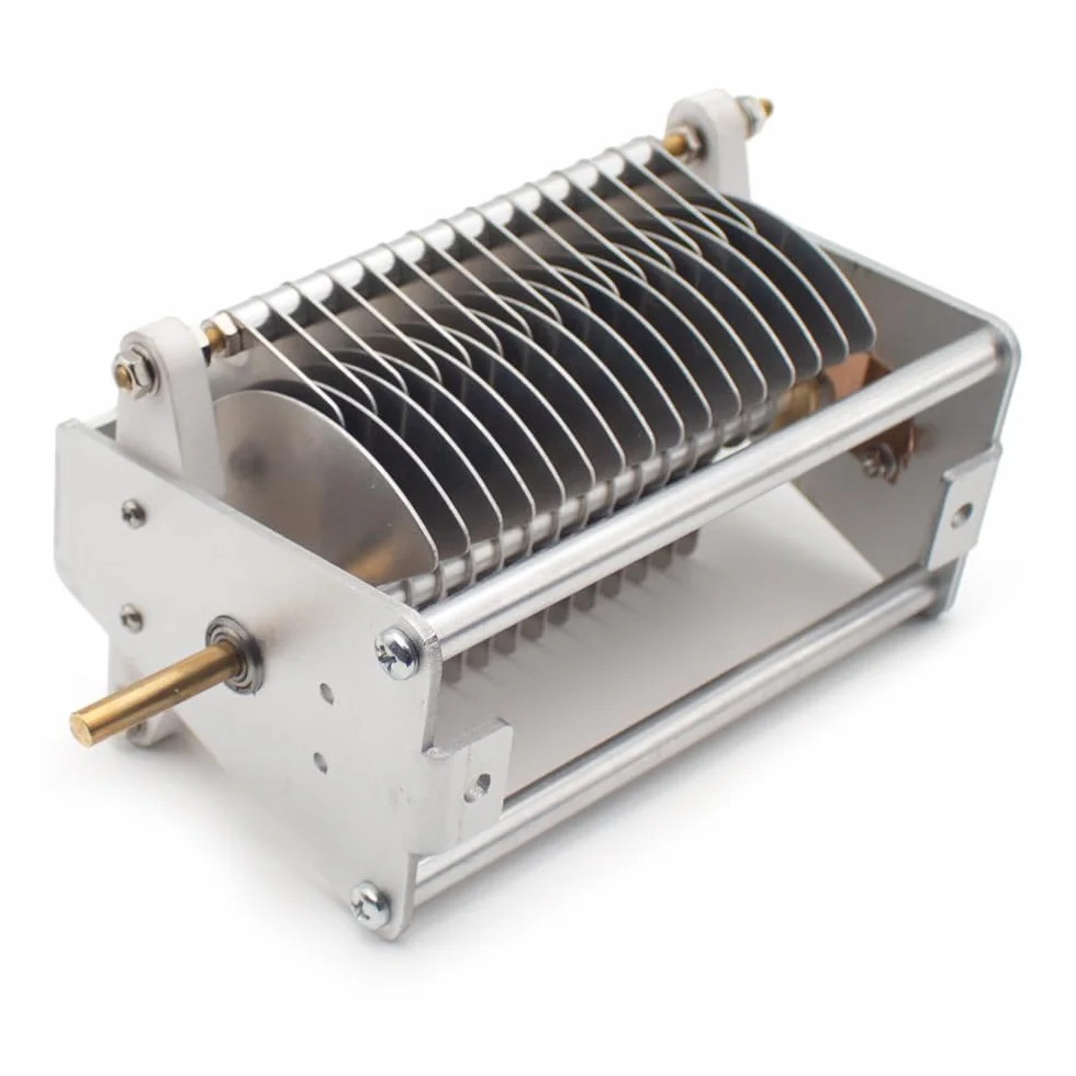 Toplionace Condensatore Variabile ad Aria 20-240P, Condensatore di Sintonia ad Alta Tensione 2kv per Progetti di Radio e Amplificatori