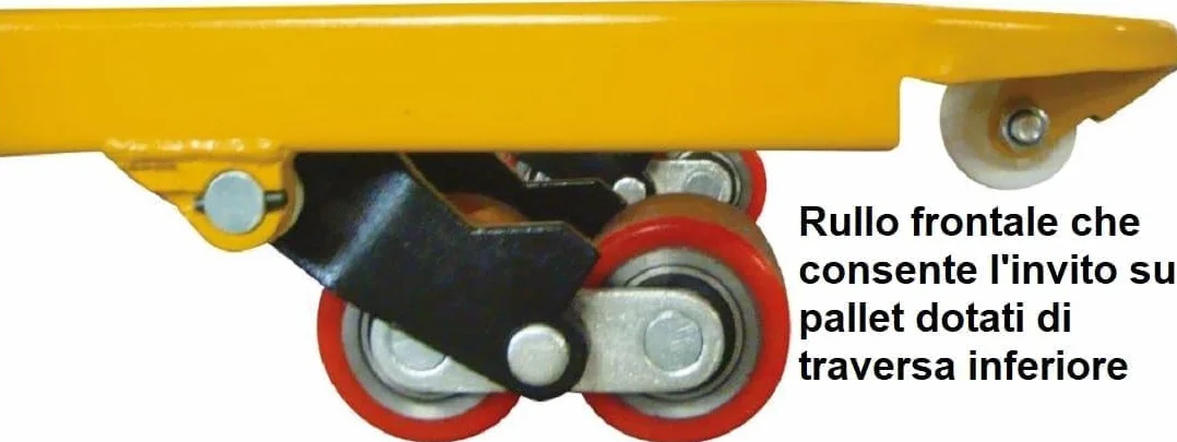TRANSPALLET MANUALE CORTO FORCHE 800 mm PORTATA 2500 KG CATOCCIMACCHINE