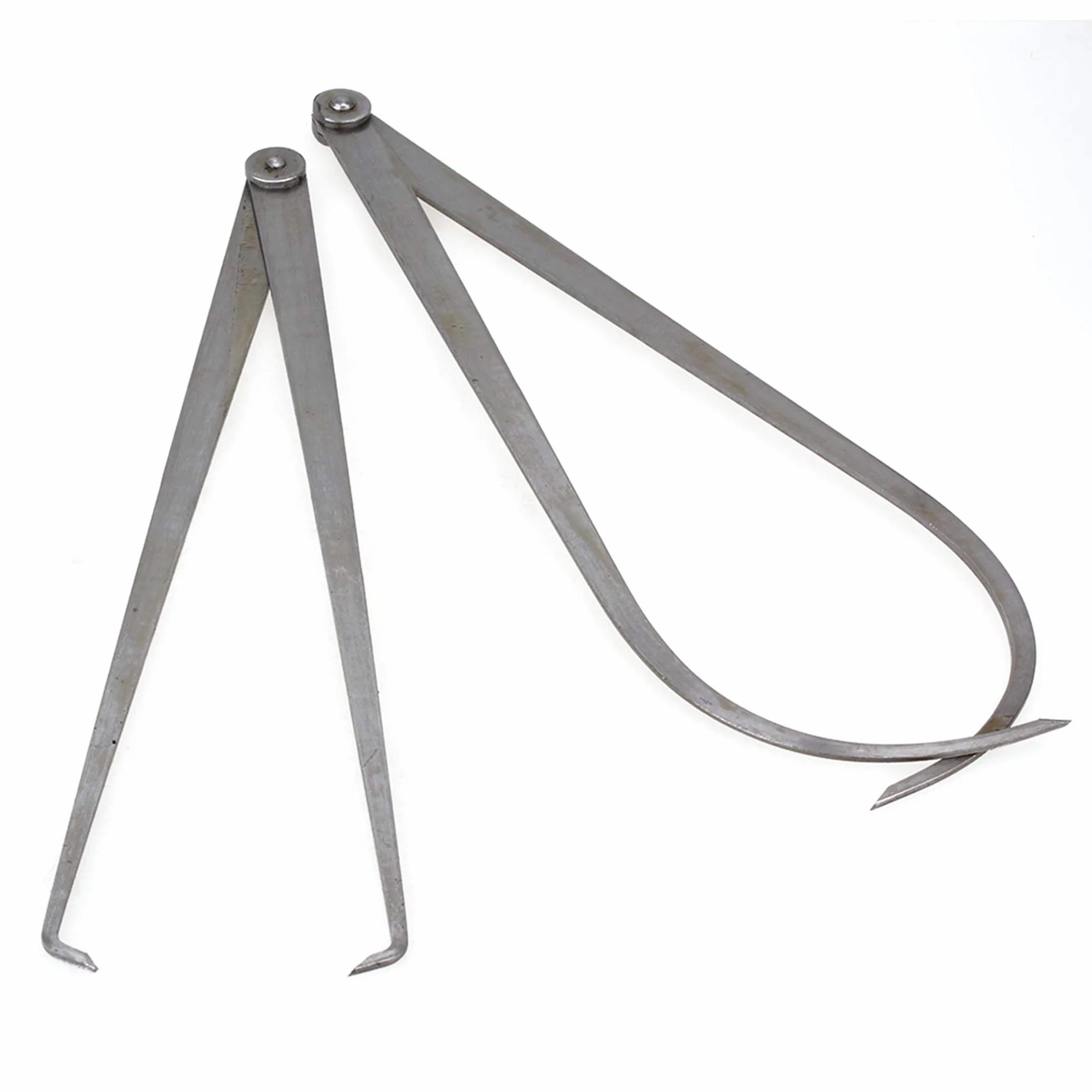 2 Pz Metallo Ditta Attrito Giunto All'interno Dritto Esterno Bow Calibro