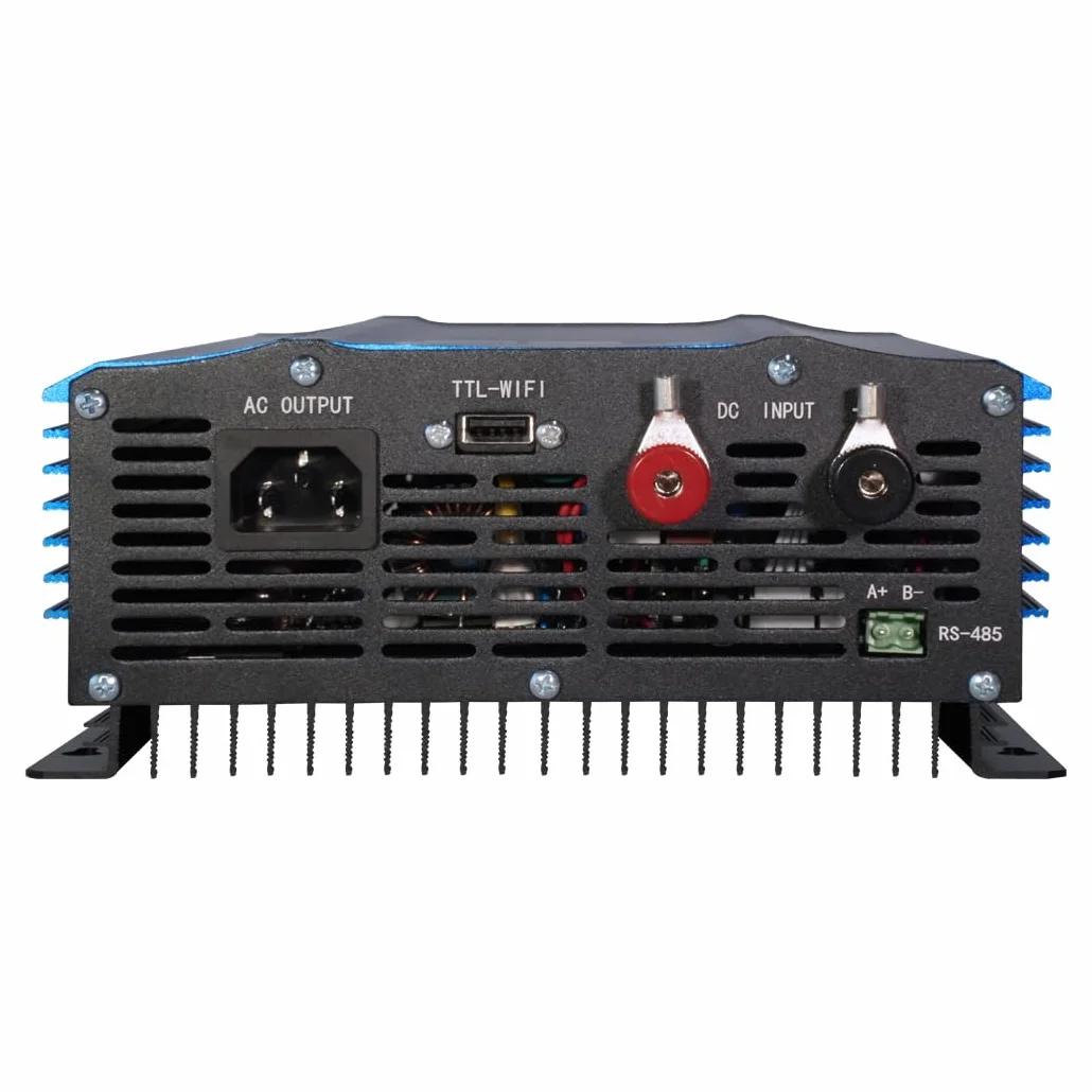 Inverter da 1000 W con limitazione di potenza, con pannello LCD, corrente DC da 26-45 V, energia solare in entrata da AC 230, energia in uscita da 24-36 V di onda sinusoidale pura