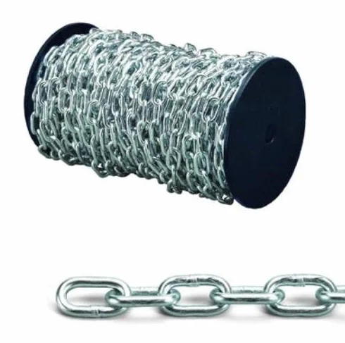 Catena Genovese Commerciale Zincata 56 Metri Argento