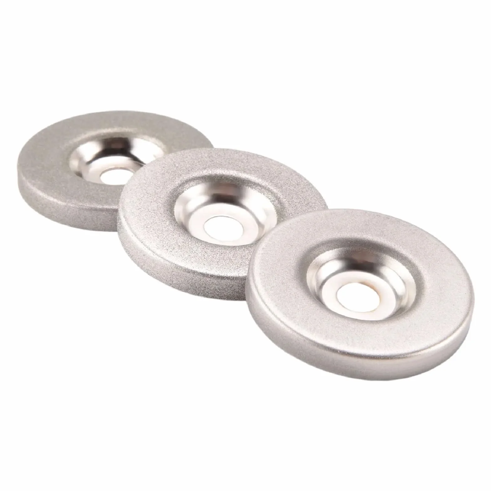 56 Mm Diamante 180/320/600 Mola Disco Circolare Smerigliatrice Affilatura 3 Pezzi
