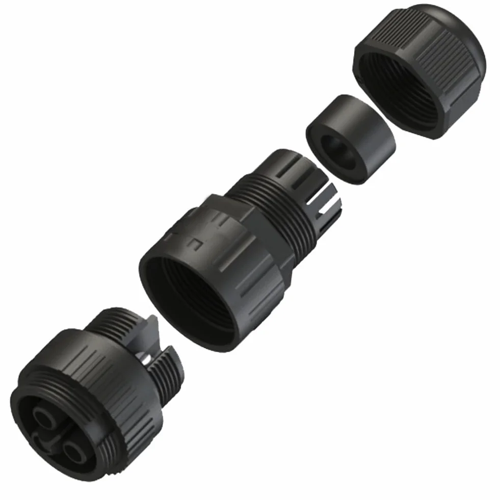 Connettore CA solare APSystems EZ1 EZ1-M 17,5 A IP68 impermeabile resistente UV -40°C a 85°C
