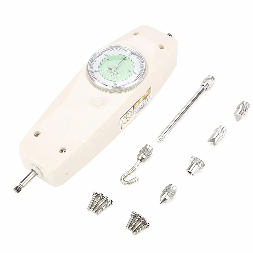 500N Dinamometro Push Pull Analogico Strumento di Misura della Tester Push Pull Metro Misuratore di per la Misurazione della in Elettronica, Apparecchi Elettrici