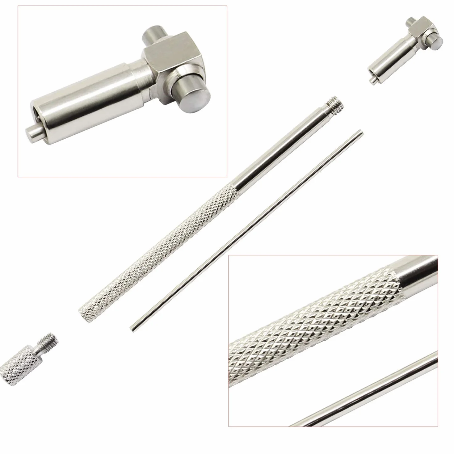6PCS Calibri telescopici, 8-150mm Micromètre Interne Kit