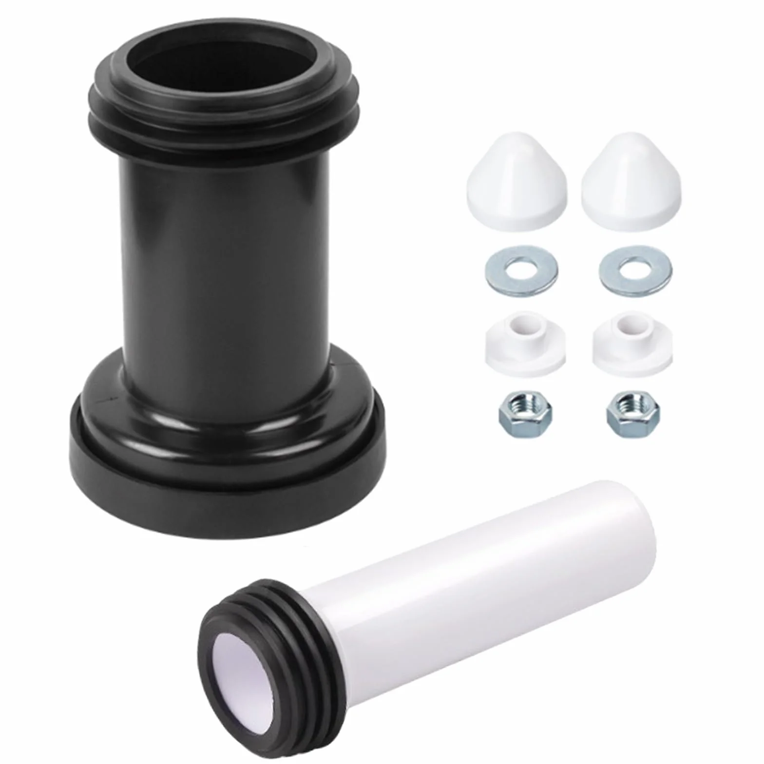 Set di collegamento per WC da parete, doppia guarnizione, compatibile modello 152.426 46.1