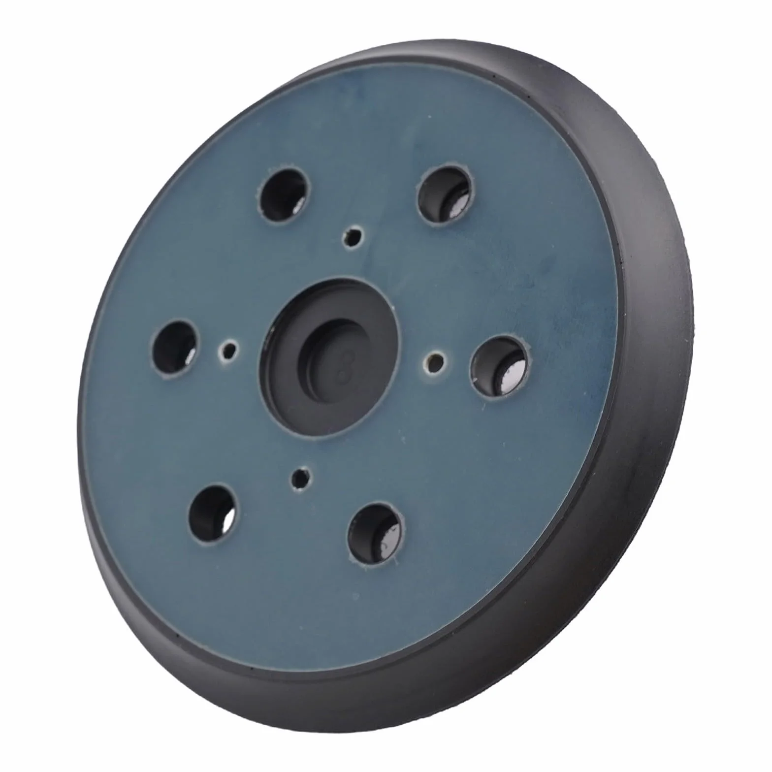 Disco abrasivo da 15 cm con 6 fori e platorello per levigatrice ORBIT, disco di ricambio in PU da 150 mm per lucidatura e levigatura contorno, R2611