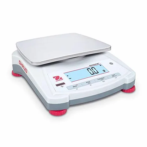OHAUS NV1201-EU - Bilancia portatile per navigatore, capacità 1200 g, leggibilità 0,1 g, 144 x 190 mm