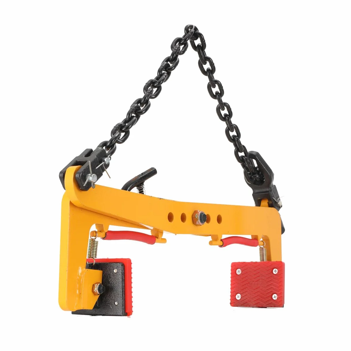 Morsetto Di Sollevamento Pinza per Bordi, Massimo 350 kg, Pinza di Sollevamento per Marciapiede, Pinza per Mattoni Utensile per Sollevamento Trasporto Blocchi Pietra Cemento, Gamma 30-51cm