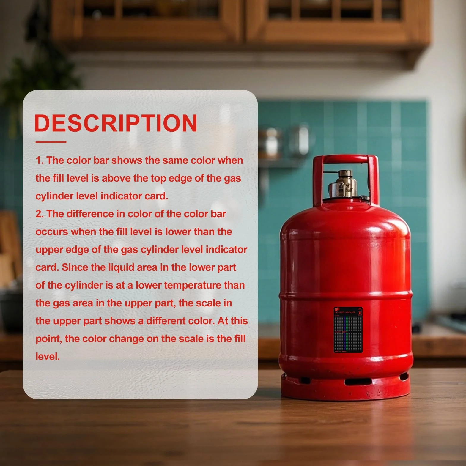 KXVXXV 2 x bombole di gas, indicatore di livello di riempimento, indicatore di gas magnetico, indicatore di gas per gas propano, casa, camper, bombole di gas butano