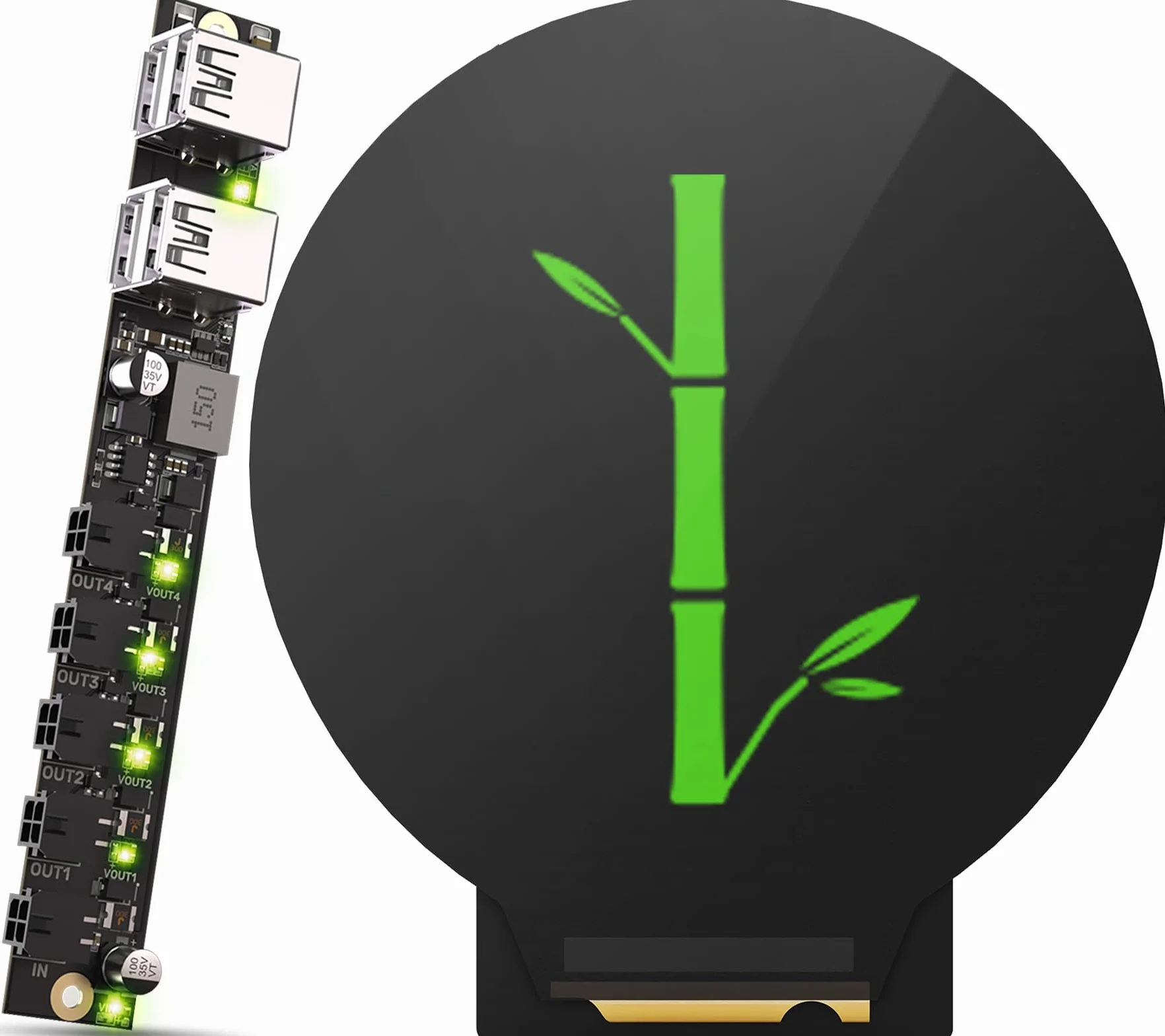 BIGTREETECH Panda Knomi + Panda Branch Kit supporto espansione potenza per Bambu-Lab P1P P1S X1C X1E A1 A1 Mini stampanti 3D