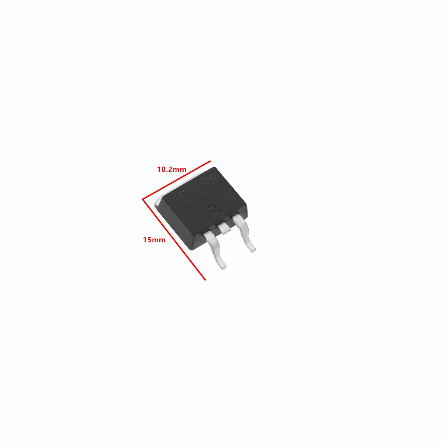 OTOTEC 10 Pezzi GB10NC60HD GB10NC60KD STGB10NC60HD TO-263 Transistor A Canale N 600 V 10 A D2PAK Compatibile Con Miele ELP-265 ELP-266 Pezzo Di Ricambio