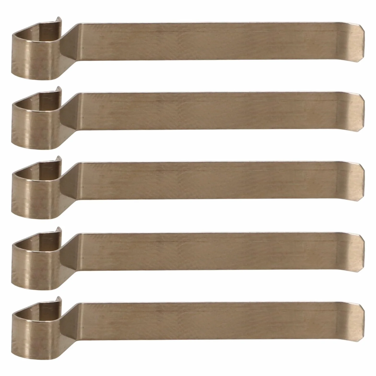 Per Geberit Spring Push Plate Control Plate Cover Sink 813514001 5-Pack, Metallo, Oro, 38x5 mm