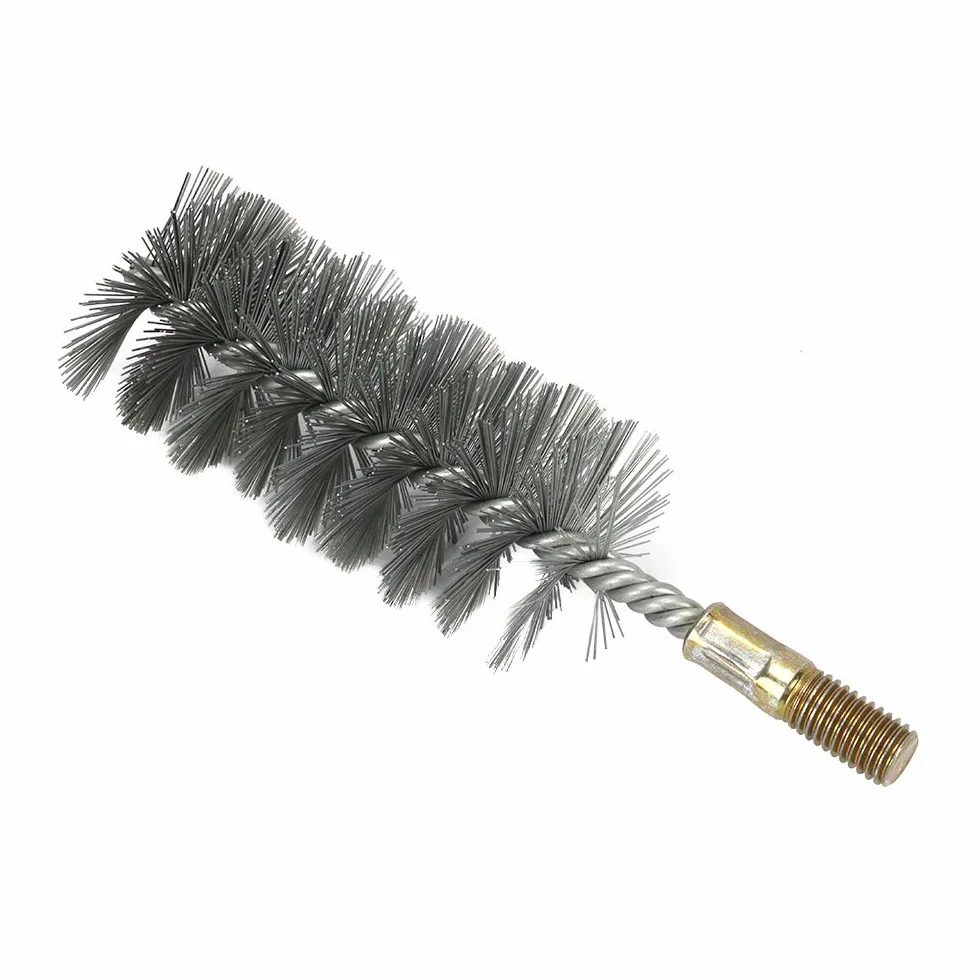 1Pcs Spazzola per la pulizia di tubi in filo di acciaio inox, 50 mm