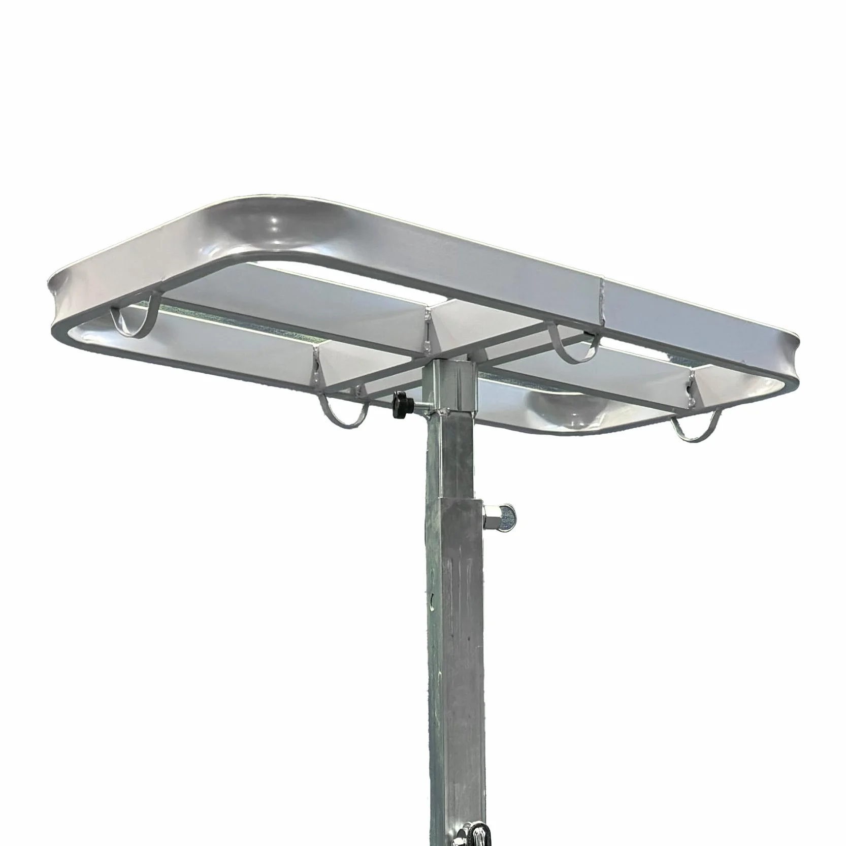 3S SuperSamaStore Elevatore Sollevatore per Installare Unità Esterne di Condizionatori e Moto Condensanti, Cavalletto Telescopico per Sollevare Climatizzatori, Portata Max 130kg, Altezza Max 3.65m