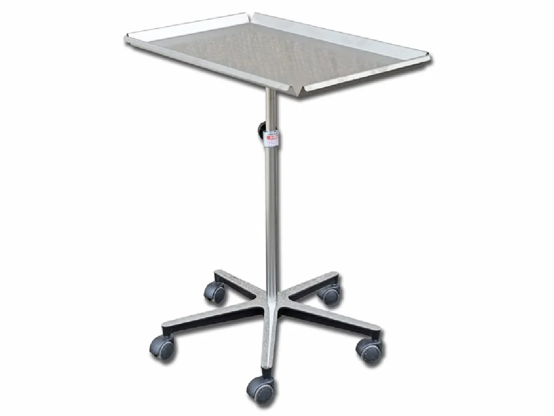 GIMA 27453 Mayo Tavolo con Carello 5 Razze, 68 cm L x 46 cm W
