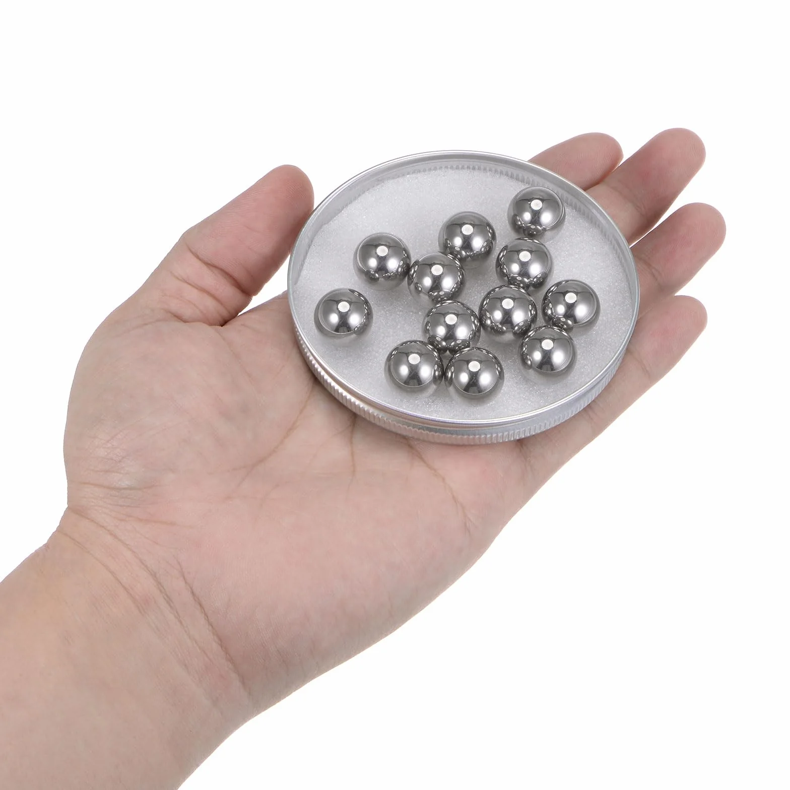 Cuscinetto a Sfera in Acciaio Inossidabile 14mm Precisione Sfere 304 Metallico Lucidi