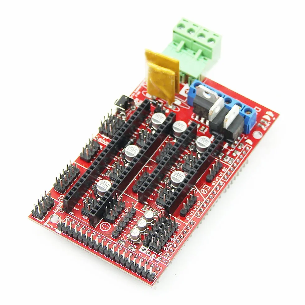 Hailege RAMPS 1.4 Pannello di controllo Scheda di controllo della stampante 3D Ramps1.4 Scheda di controllo Reprap Parti della stampante 3D per Raprep