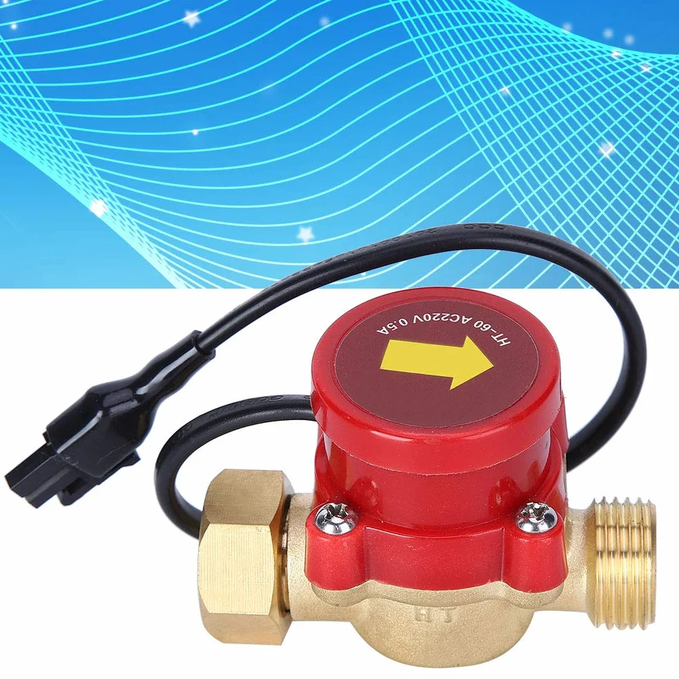 Flussometro Acqua 220V Flussostato Pompa dell'Acqua Completamente Chiuso Sensore