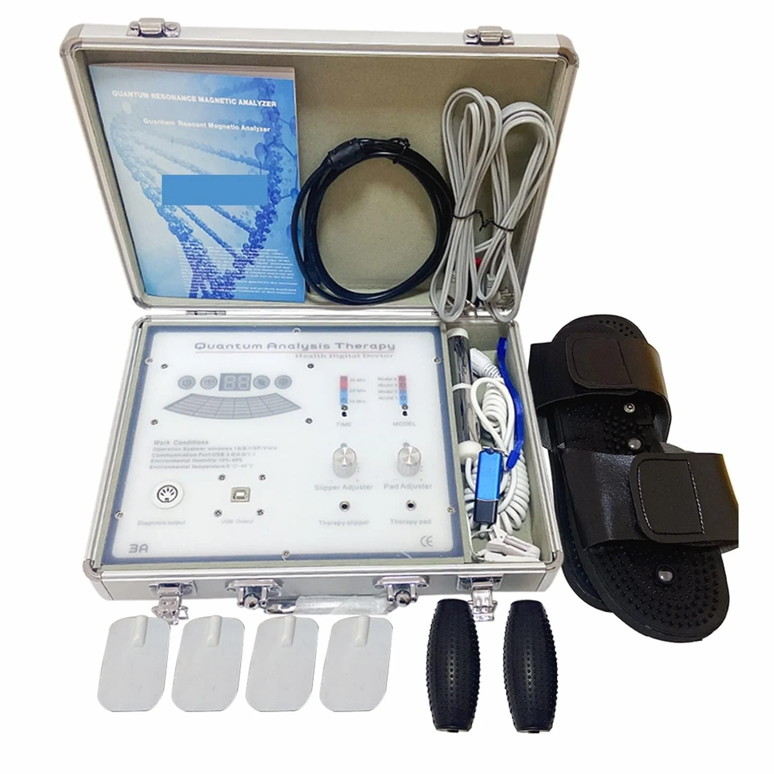 Analizzatore di salute 3 in 1 con tecnologia a risonanza magnetica, scanner Quantum Body Scanner per rapporti completi di benessere - Dispositivo di test di biorisonanza per uso domestico