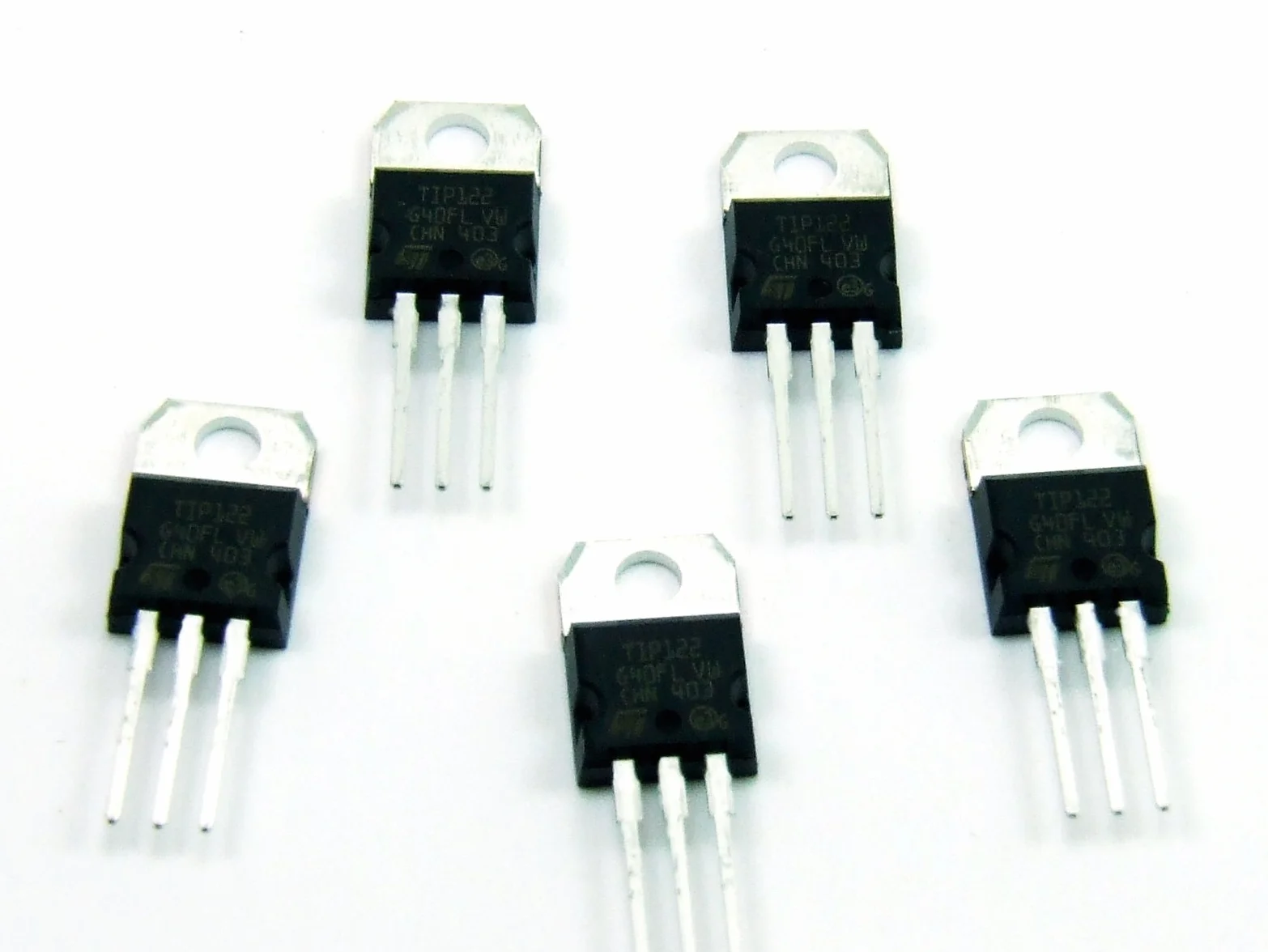 POPESQ® 5 pz. x TIP122 Transistor NPN Darlington #A631