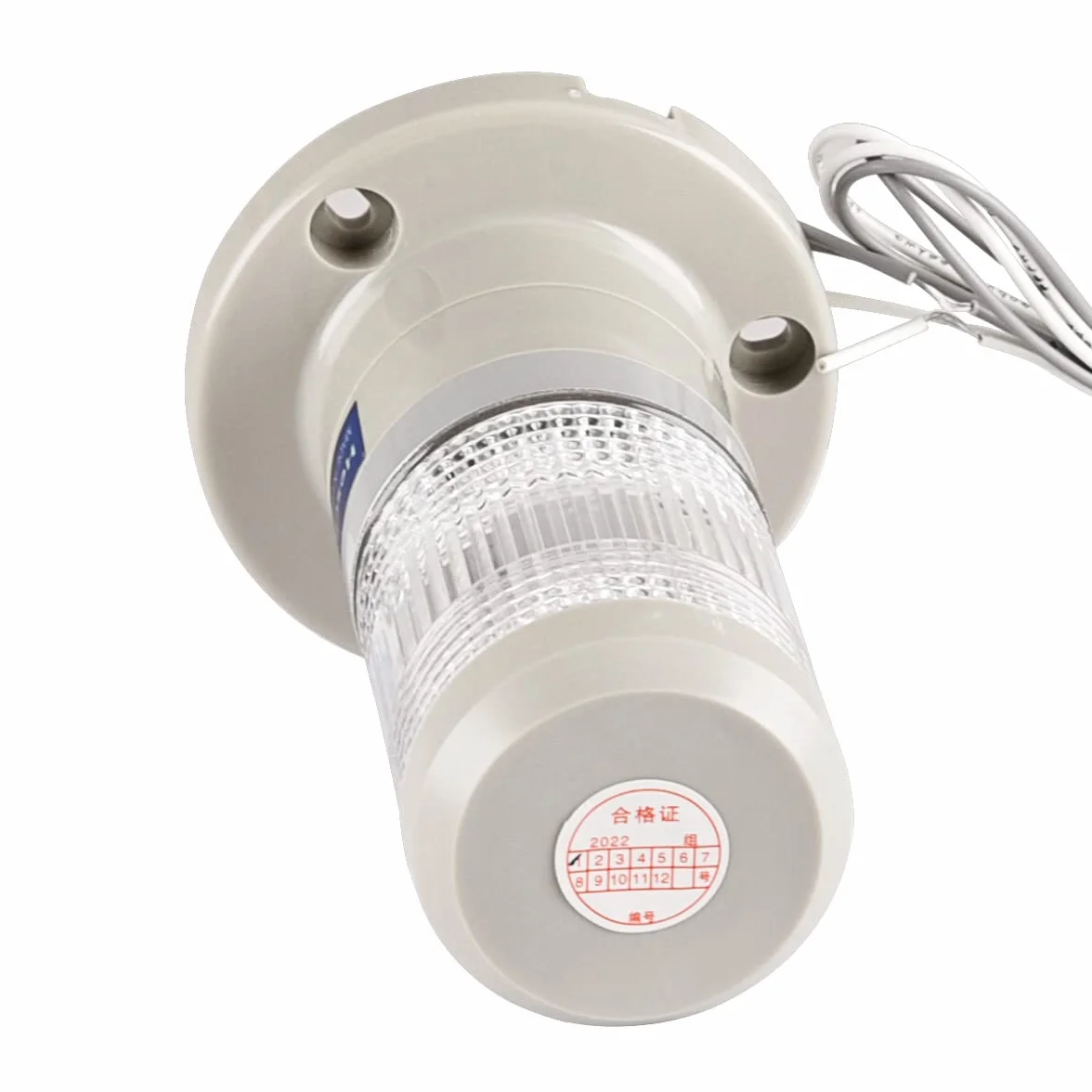 Heschen lampadina LED luce di avvertimento torre luce di segnale 220 V AC bianco 2 fili