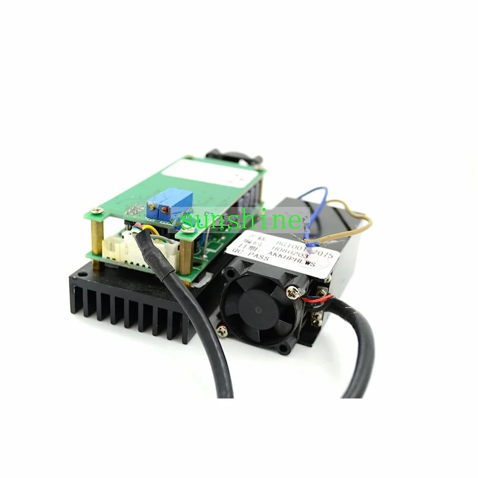 9-12VDC ad alta potenza Modulo laser del punto verde 532nm 150mw TTL&TEC/Controllo della temperatura