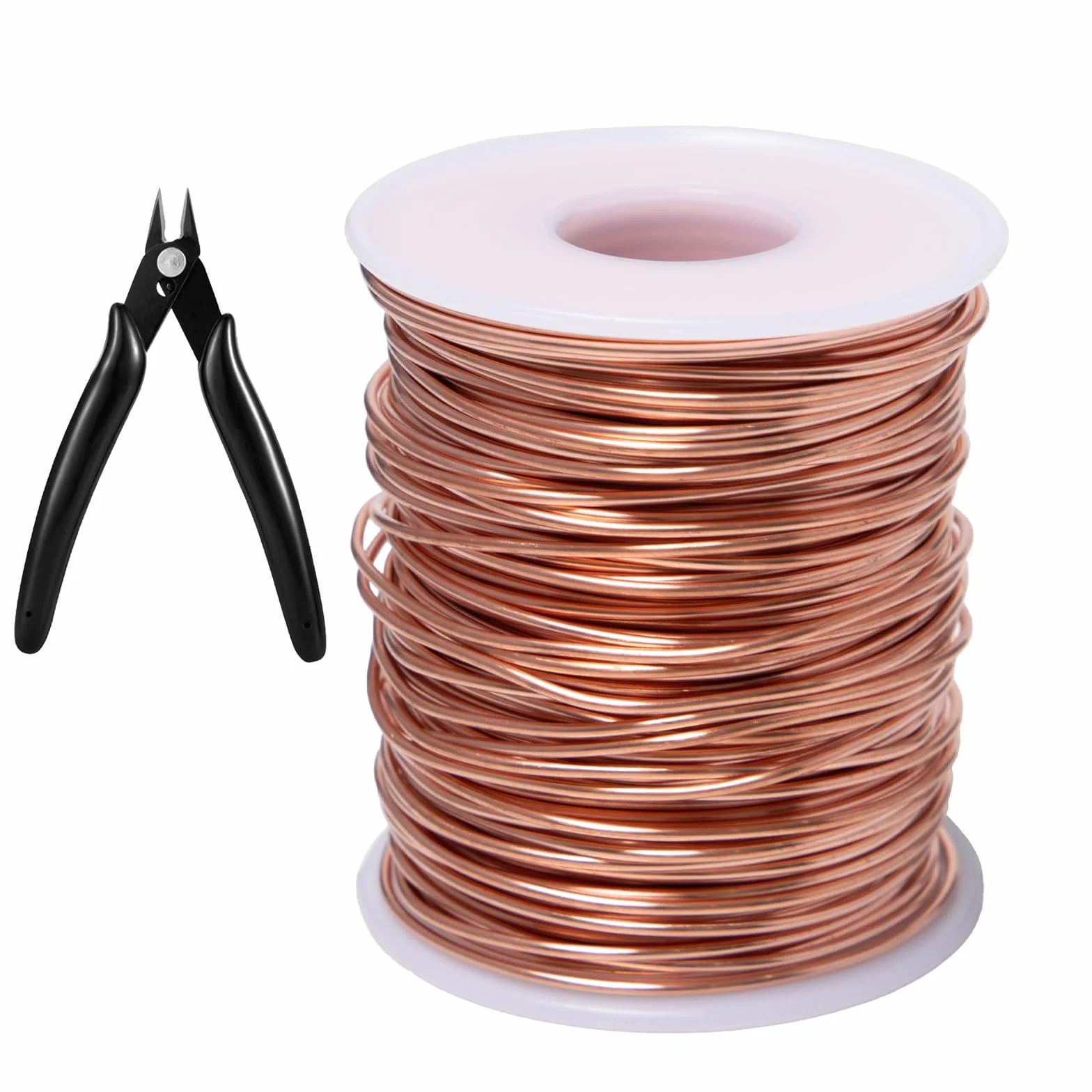 Filo di rame Pure T2 ø1.3mmx50m Filo di Rame Puro Nudo Electroculture Giardinaggio Filo diRame Cavo afilos dirame Nudo T2filos rames Non Smaltato per Esperimenti, Giardino Coltivazione
