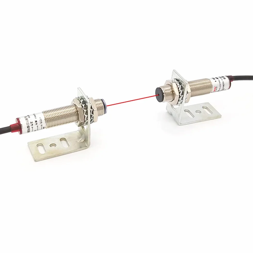 Irfora E3F-20C1 - Fotocellula a raggi infrarossi Trough Beam da 3 mm con indicatore LED a induzione