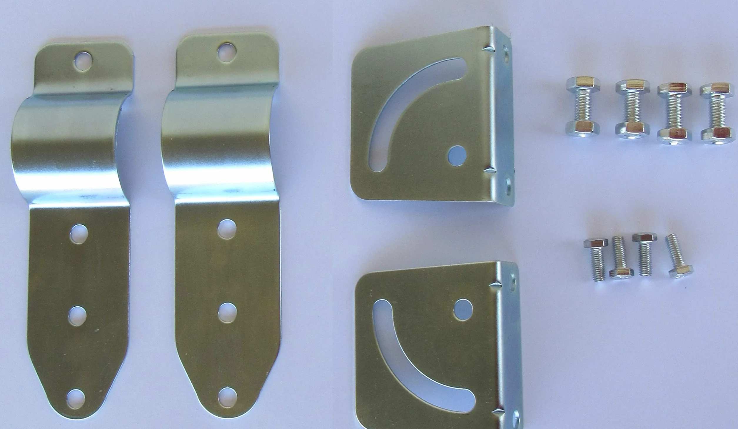 Specchio Convesso di Sicurezza da Traffico, per Strade, Magazzini, Garage e Negozi, Diametro 45 cm, Nero, Staffe di Fissaggio Tubi 48 mm