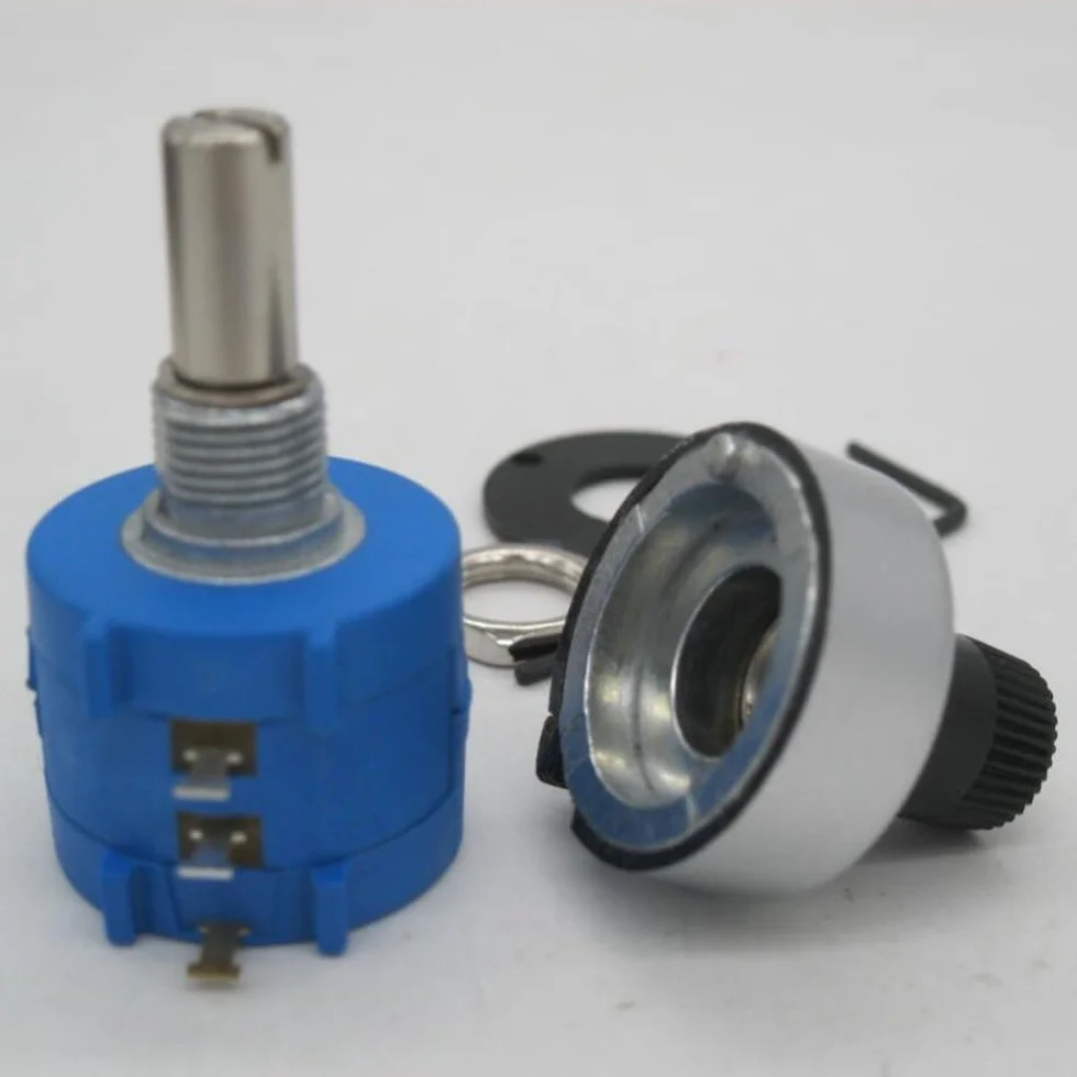TopHomer 3590S-2-102L potenziometro filo avvolto multigiro 1K Ohm 10 giri resistore lineare regolabile con manopola