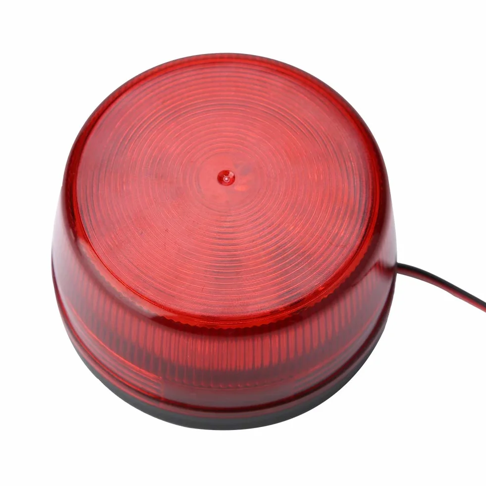 Emergenza Led Lampeggiante Strobe Warning Light Lamp Beacon Luce Lampeggiante Rossa Lampada Lampeggiante a LED Spia di Avvertimento del Segnale Stroboscopico di Allarme di