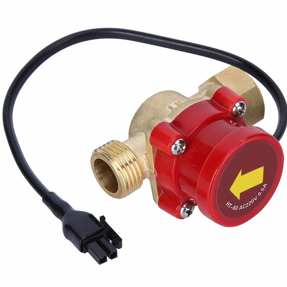 Flussometro Acqua 220V Flussostato Pompa dell'Acqua Completamente Chiuso Sensore