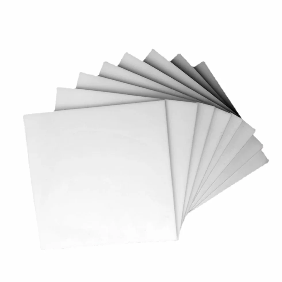 Foglio di plastica PTFE in Teflon bianco, piastra in plastica piastra in Teflon varie dimensioni e spessori (100mm * 200mm * 1mm)